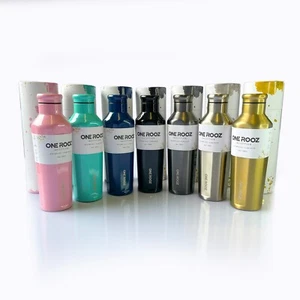 Stainless Steel Double Insulated Leak proof 500ml Sports Water Bottle & Thermos - Picture 1 of 22