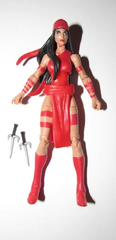 Marvel Universe 3.75 figure Elektra complete & excellent Cover