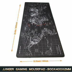 Extended Gaming Mouse Pad Large Size Desk Keyboard Mat 800 X 300MM 900 X 400MM