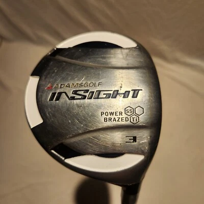 Adams Golf Insight Power Brazed SS Ti 3 Wood FW Graphite Shaft 43"  RH - Image 1 of 4