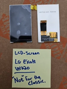 LG Exalt / VN220 (Silver Flip) LCD Replacement part. Brand New-Tested & working. - Picture 1 of 4