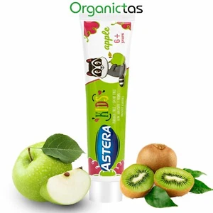 Children 6+ Gel TOOTHPASTE Apple/Kiwi Microgranules + Fluoride for healthy Teeth - Picture 1 of 44
