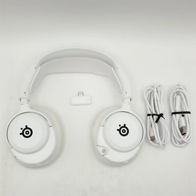 SteelSeries Arctis Nova 5P Wireless Multi-System Gaming Headset — White - Image 1 of 3