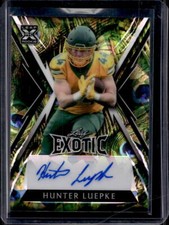 2023 Leaf Exotic Hunter Luepke Peacock Crystal XRC Auto Autograph #/8