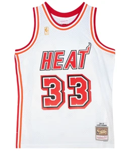 Mitchell & Ness White Alonzo Mourning Miami HEAT 1996-97 Swingman Jersey - Picture 1 of 8