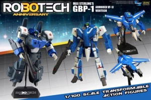 Robotech 30 Aniversario 1/100 Transformable VF-1J Max Sterling GBP-1 - Imagen 1 de 5