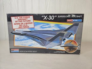 1989 Monogram X-30 Supersonic Aircraft 1144 US Airforce Model Kit SEALED - Picture 1 of 8