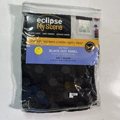 Eclipse My Scene Blackout Curtain Panel KAI C - Image 1 of 3