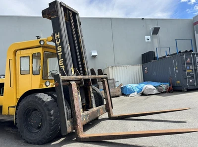 CARRETILLA ELEVADORA HYSTER H400A 40000LBS a la venta, USADA, BUENAS CONDICIONES DE FUNCIONAMIENTO. Foto 1 de 3