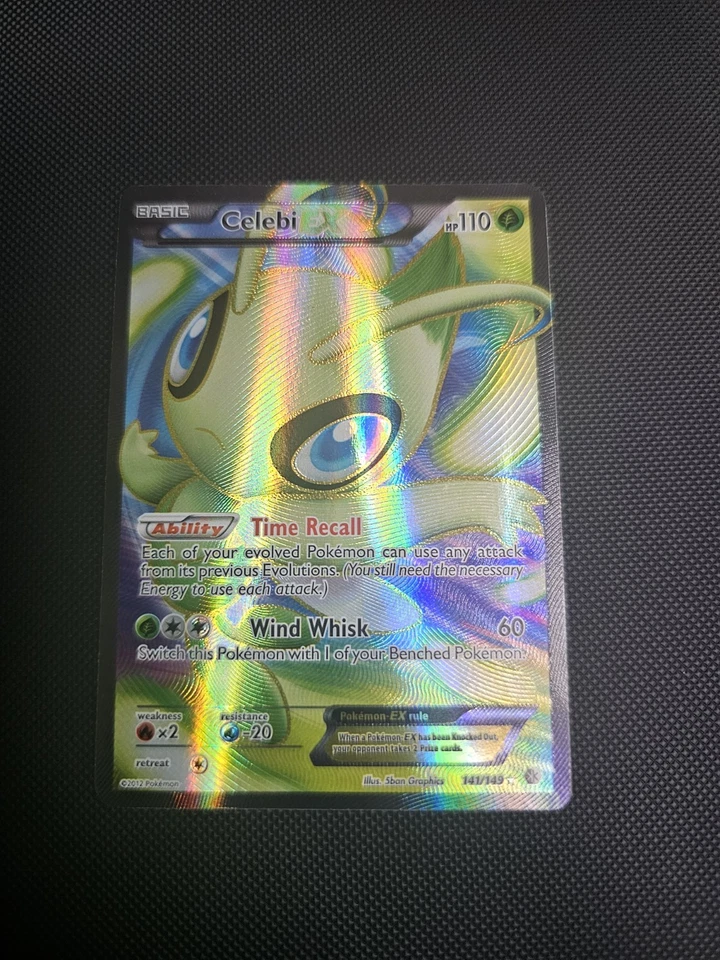 Celebi EX (141 Full Art) 141/149 Boundaries Crossed Holo VLP - Image 1 of 2