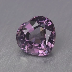 1.05 Ct Amazing ! Jewelry Making Lavender Heart Spinel 100% MINED From BUR - Picture 1 of 4