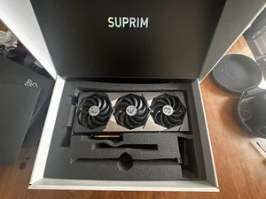 MSI GeForce RTX 3090 Ti Suprim X 24GB GDDR6X Graphics Card - Afbeelding 1 van 5