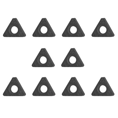 Juego de 10 insertos de torno de freno de carburo de rastrillo positivo universal especial Foto 1 de 4