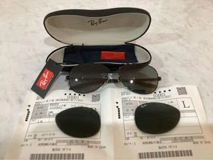 Ray-Ban Rb8301 Carbon Aviator - Picture 1 of 8