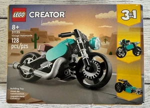 LEGO Vintage Motorcycle 31135, Creator 3in1 Build as Drag Racer/Street Bike, NEW - Picture 1 of 7