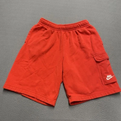 Pantalones Cortos Nike Para Hombre Pequeños Rojo Universitario Ropa Deportiva Club Polar Carga CZ9956-657 Foto 1 de 4