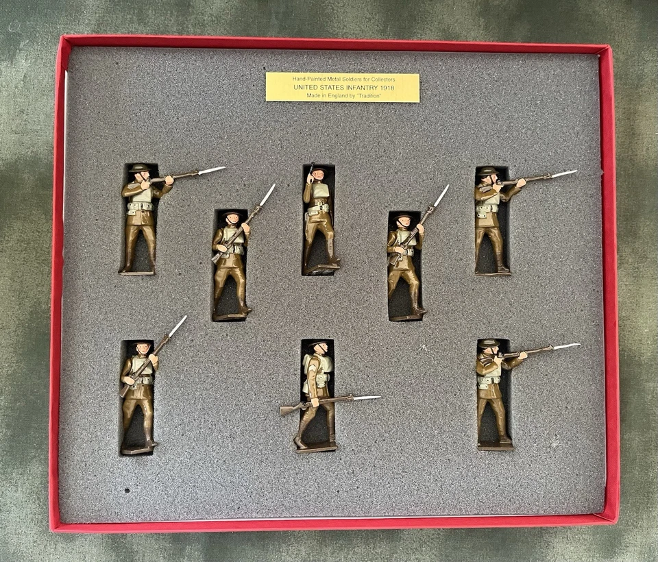 Primera Guerra Mundial Infantería de Estados Unidos, 1918, Tradición de Londres Foto 1 de 2