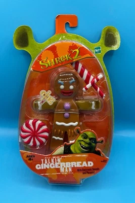 Shrek 2 Talkin' Gingerbread Man Vintage 2004 Action Figure NEW Talking Rare - Image 1 of 4