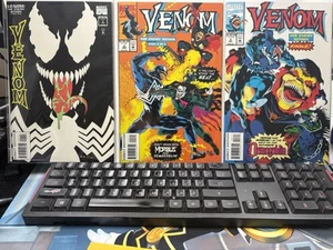 Venom: The Enemy Within #1–3 (1994, Marvel) – Complete Set! GLOW-in-the-DARK #1  - Picture 1 of 11