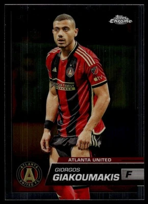 2023 Topps Chrome MLS Giorgos Giakoumakis #28 - Image 1 of 2