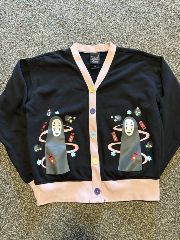 Cárdigan suéter coqueta Studio Ghibli Spirited Away Her Universe para mujer S/M Foto 1 de 4