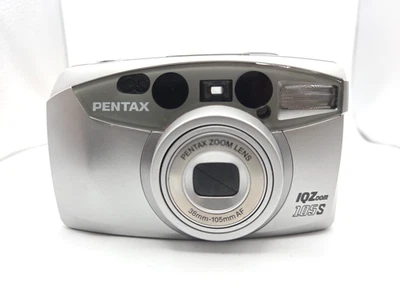 Pentax IQZoom 105S Point and Shoot Film Camera Tested Works W/ Case + Battery  - Image 1 of 4
