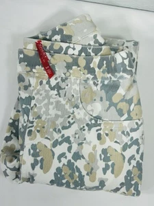SPANX Pull-On Tummy Control Booty Boost Active Printed Leggings Petite Small - Picture 1 of 8
