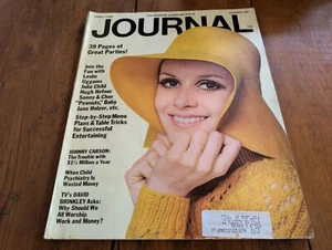 LADIES' HOME JOURNAL OCTOBER 1967 TWIGGY COVER FRANCESCO SCAVULLO SONNY & CHER - Imagen 1 de 15