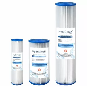 5 / 20 Micron Pleated Sediment Water Filter Replacement Cartridges 10" 20" 4.5" - Picture 1 of 8