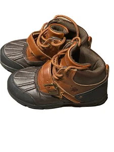 BOTAS KEDGE POLO ASSN PARA NIÑOS REDWOOD/MARRÓN O NEGRO TALLA 1 - Imagen 1 de 8