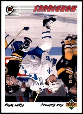Ken Quinney #419b 1991-92 Upper Deck - Image 1 of 2