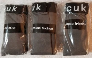 fcuk friction Men's Gray Underwear one size fits all (3 Pk) - NEW - Picture 1 of 5