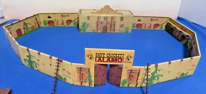 Marx Reissue, Tin Litho Alamo Fort (54MM) Chapel, Gate, 8 Walls, Ladders, Pegs - Picture 1 of 4