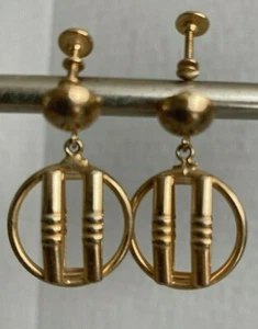 Vintage clip-on earrings - new from store stock - Picture 1 of 3
