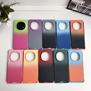 For Oppo Find N5, Shockproof Fashion Skin-touch Gradient Hard PC Back Case Cover - Picture 1 of 27