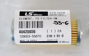 Genuine LS Tractor New Holland OEM Fuel Filter 40420959 129053-55670 - Foto 1 di 3