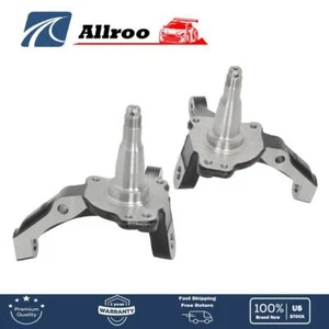 2× New Forged Steel 1-piece Stock Spindles For 1974-78 Ford Mustang II & Pinto - Picture 1 of 11