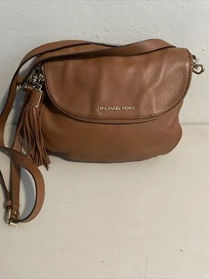 Handbag Women Michael Kors  Brown Leather Bedford Flap Pebbled Leather - Image 1 of 4
