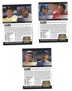 1994 Collectors Choice Team vs. Team 15 card set. Thomas, Bonds, Bagwell         - Picture 1 of 10