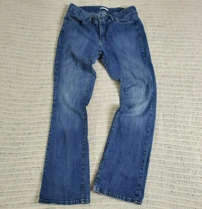 Rider Blue Jeans Vintage 16L Mid Rise Boot Cut Hose bestickte Taschen - Bild 1 von 7