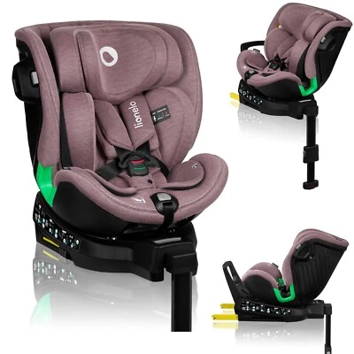 Kindersitz Kinderautositz Lionelo Harmony i-Size ISOFIX 360° EasyTurn-Basis - Bild 1 von 4