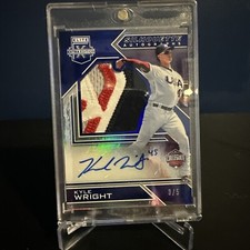 2016 Panini Elite Extra Edition USA Collegiate Silhouette Autographed Blue 3/5🔥