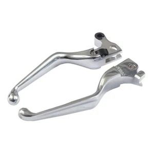 HANDLE LEVER SET, CHROME, HARLEY DAVIDSON FITS 2004-06 SPORTSTER - Picture 1 of 1
