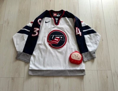 John Vanbiesbrouck 1998 Team USA Nagano Winter Olympics Nike Jersey Size M - Image 1 of 4