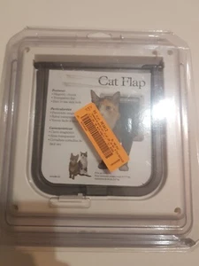 Cat Flap for Door Petdom Lock Transparent pets up to 12lbs - Bild 1 von 5