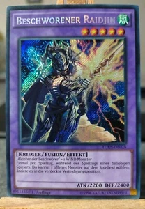 BESCHWORENER RAIDJIN - FUEN-DE028 Secret Rare / 1. Auflage Near Mint - Bild 1 von 2