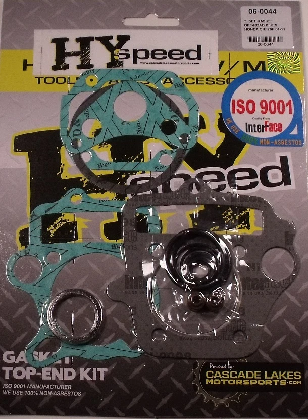 HYspeed Top End Head Gasket Kit Honda CRF70F 2004-2012 XR70R 1997-2003 CT CL - Image 1 of 1