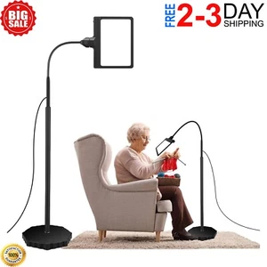 5X Magnifying Glass with Light and Stand, 36 LED Dimmable Floor Magnifying Lamp - Picture 1 of 10
