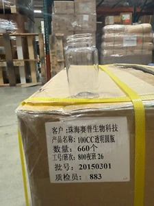 100cc bottle clear: in packs of 3 - Picture 1 of 1