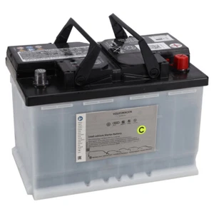 ORIGINAL VW Autobatterie Batterie Starterbatterie 12V 72Ah 380/640A 000915105DG - Bild 1 von 3